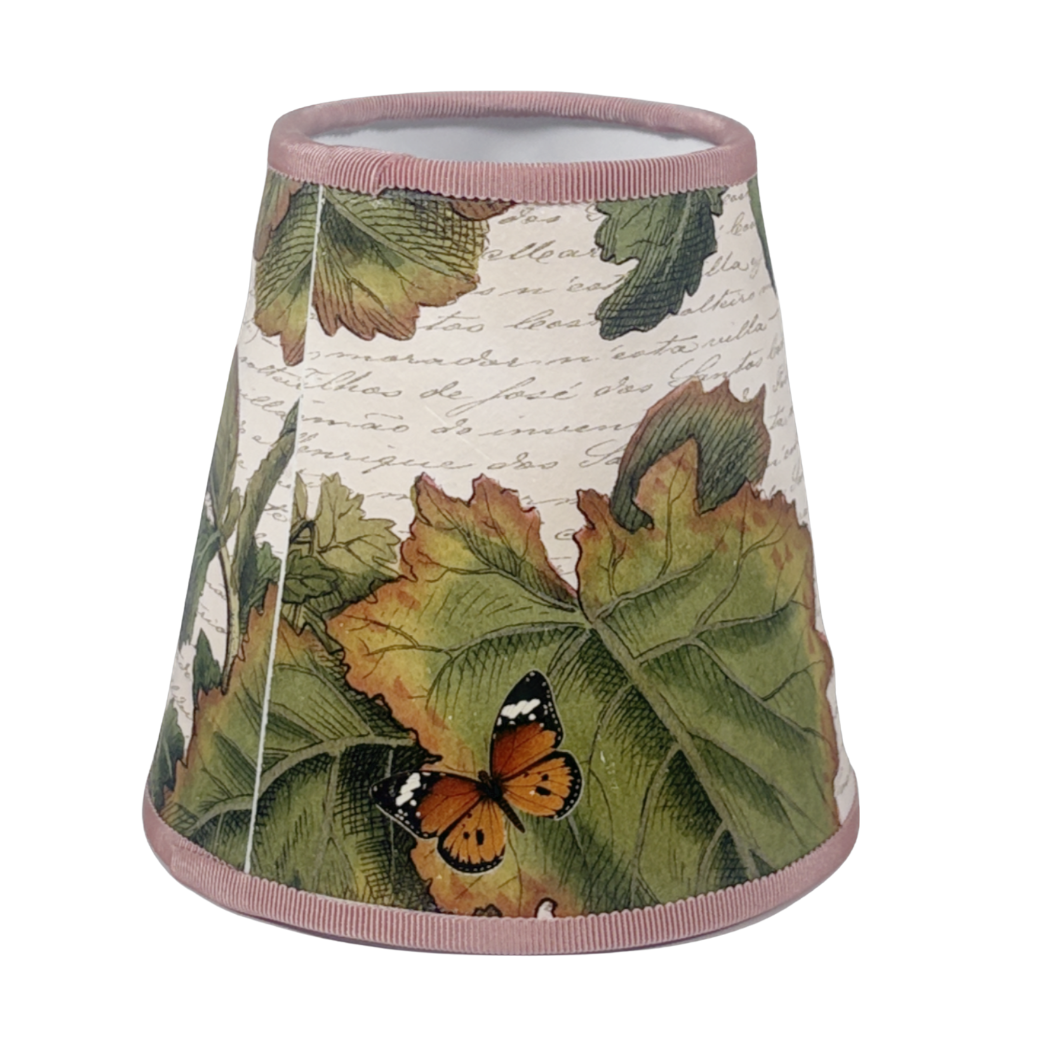 Beet on Pink Manuscript Shade Cover