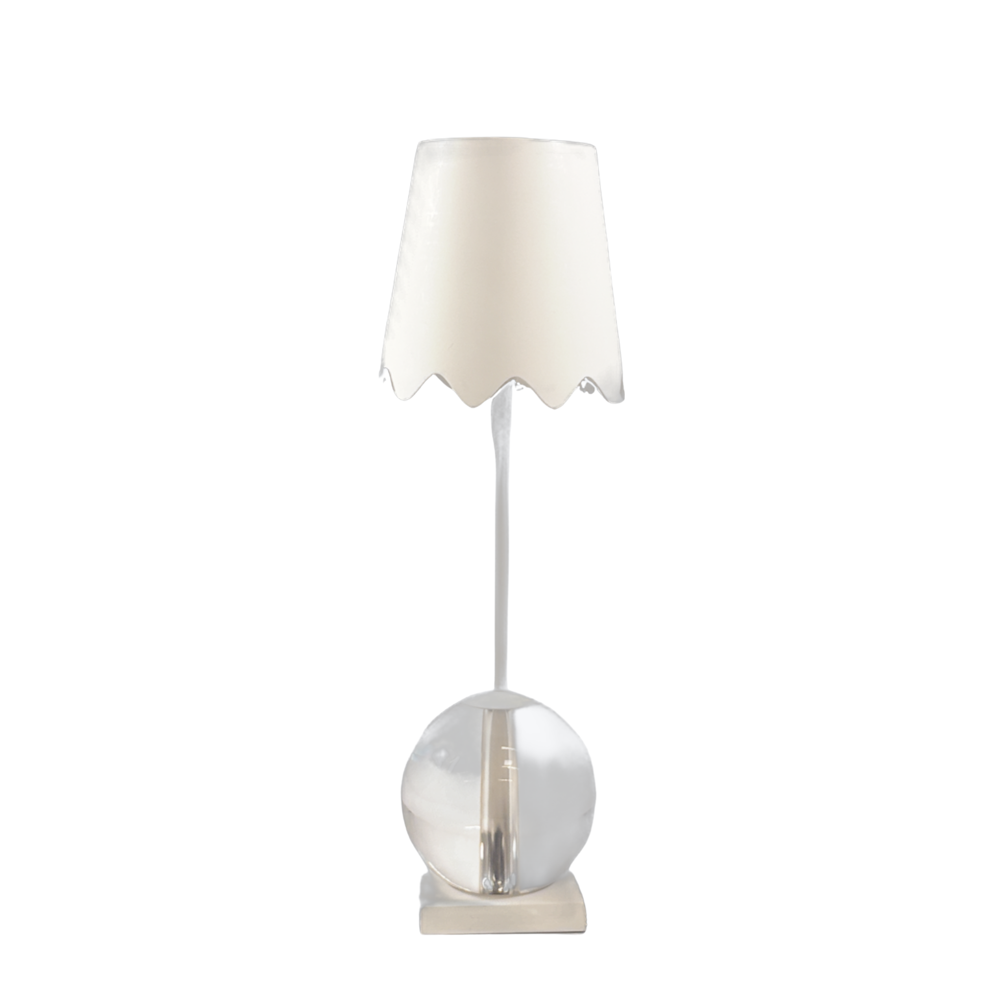Creme Eliza Flaire Lamp
