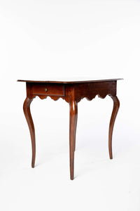 French Provincial Louis XV Style Oak Table