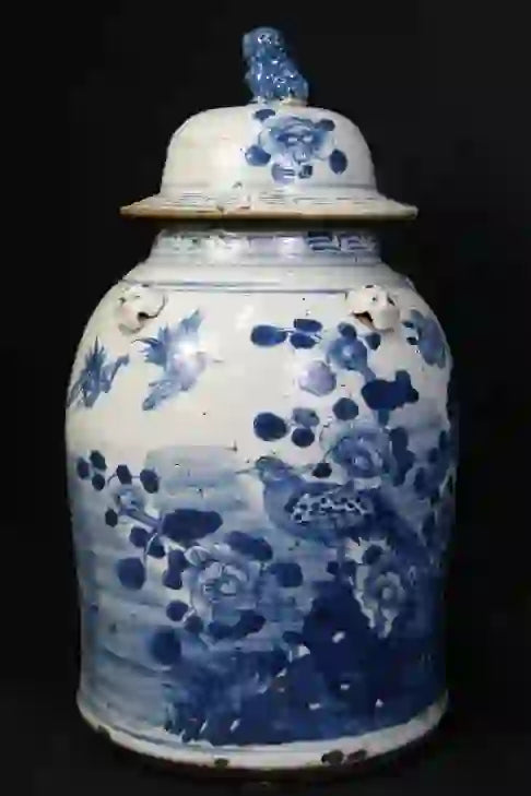 Pair of Chinese Temple Jars