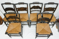 Stenciled Early Hitchcock Chairs