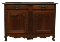 Antique French Louis XV Style Fruitwood Sideboard