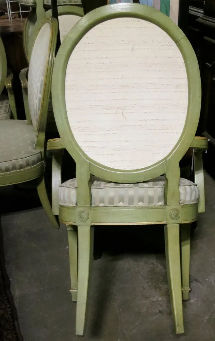 Set of Six French Style Dining Chairs