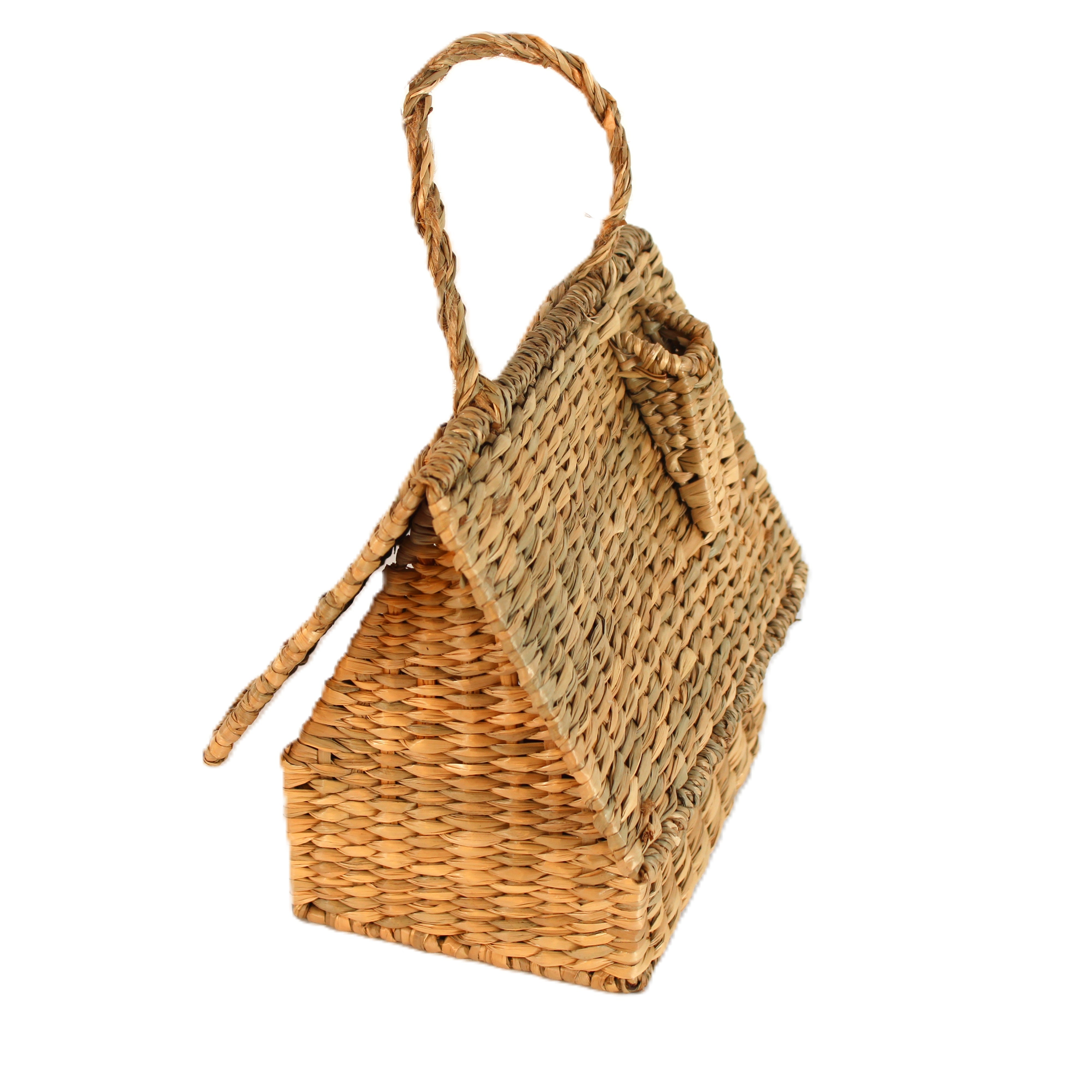 Birdhouse Purse in Seagrass