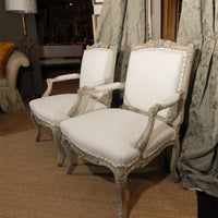 Pair of 19th C. French Bergere Chairs