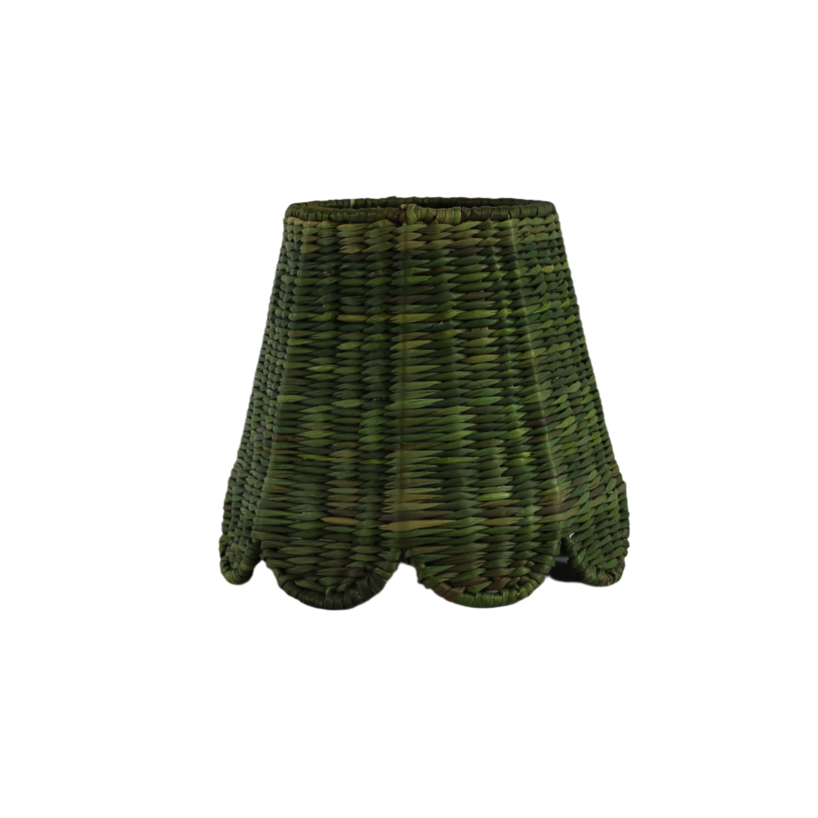 Small Seagrass Shade Cover (Scalloped in Bancha Green)