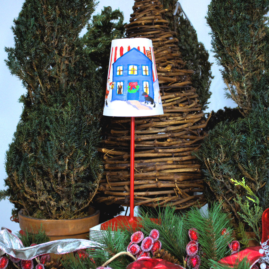 Christmas Shade Cover