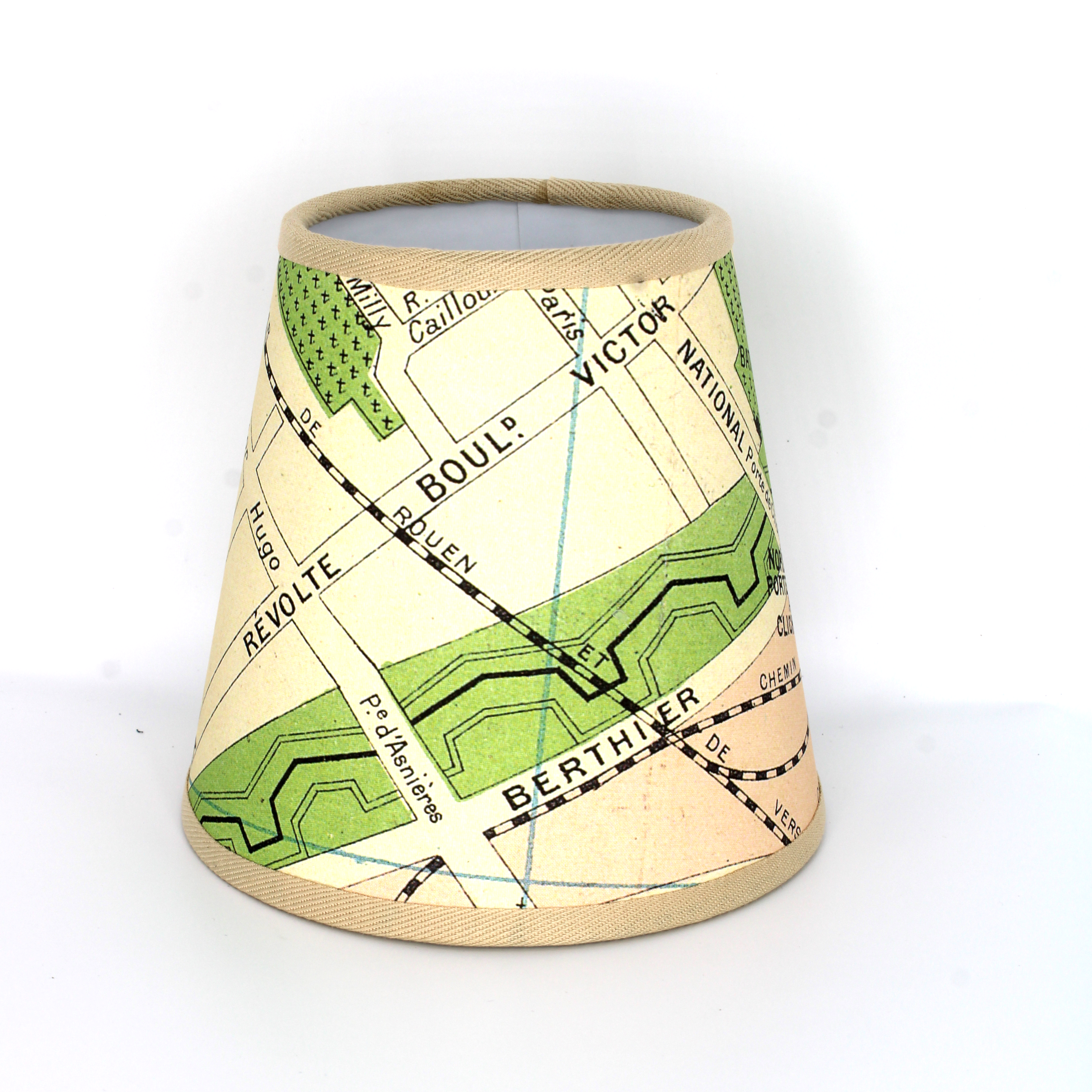 Paris Maps Shade Covers