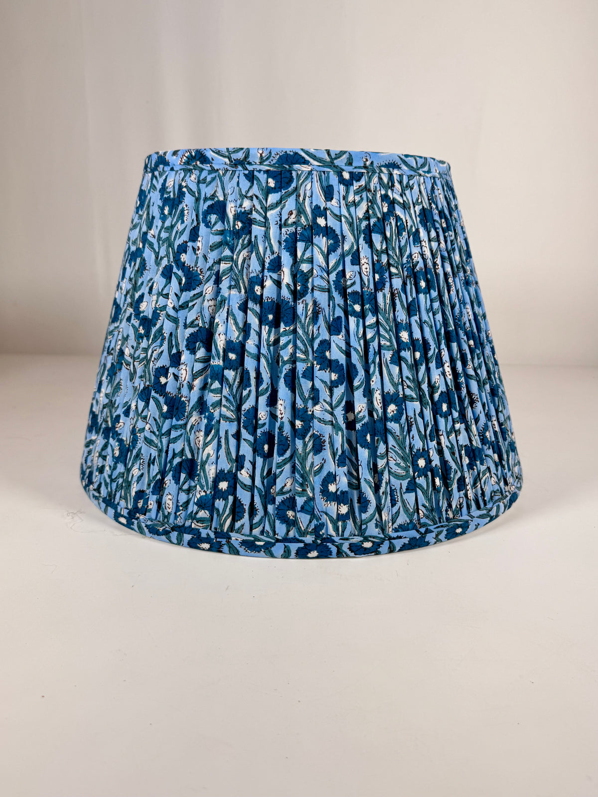 French Blue Bell Lampshade