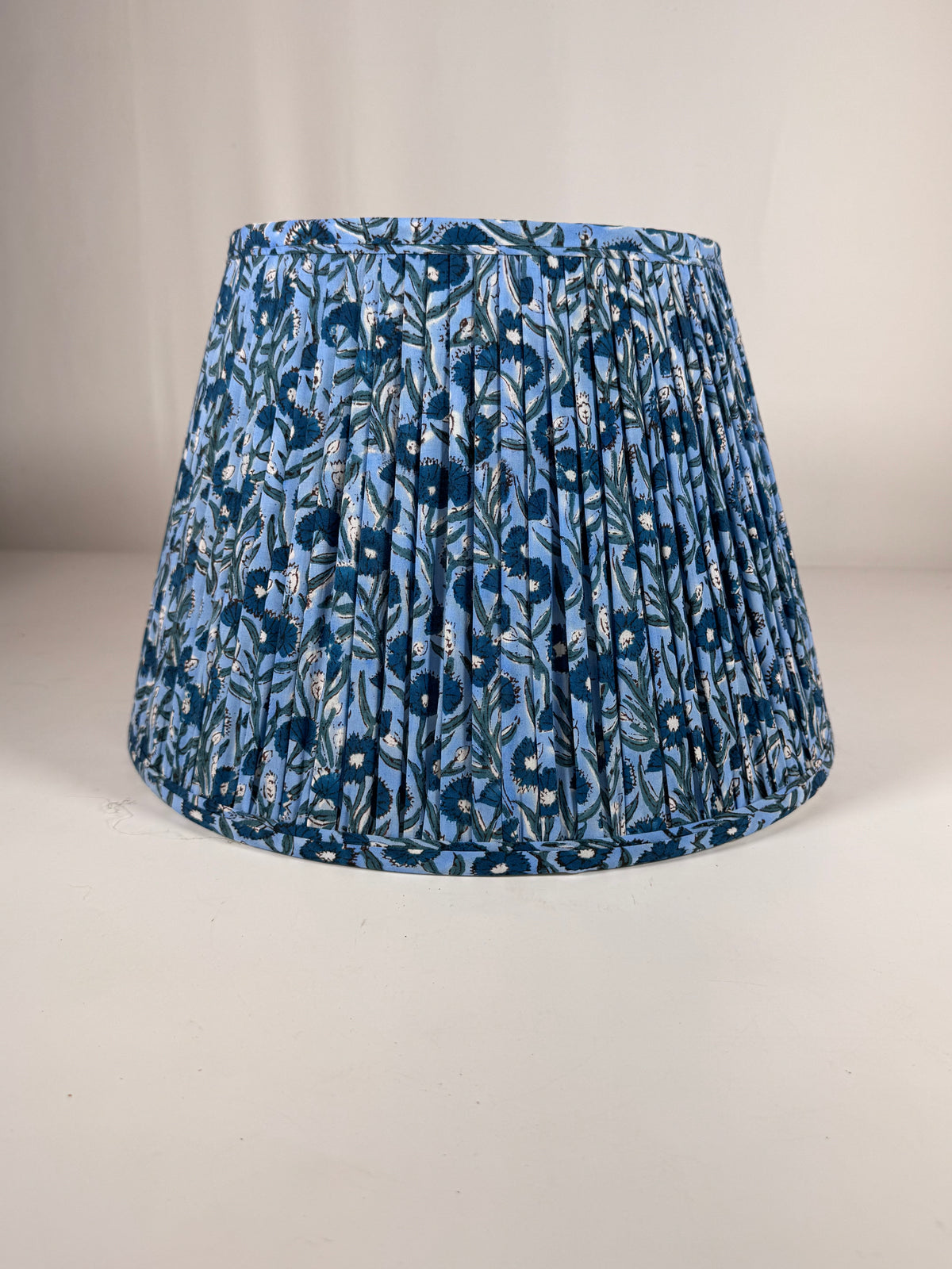 French Blue Bell Lampshade
