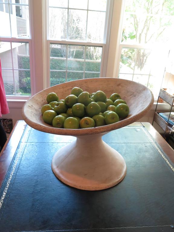 Large Mid-Century Concrete Bowl