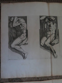 17th Century Pair of Engravings by Carlo Cesion