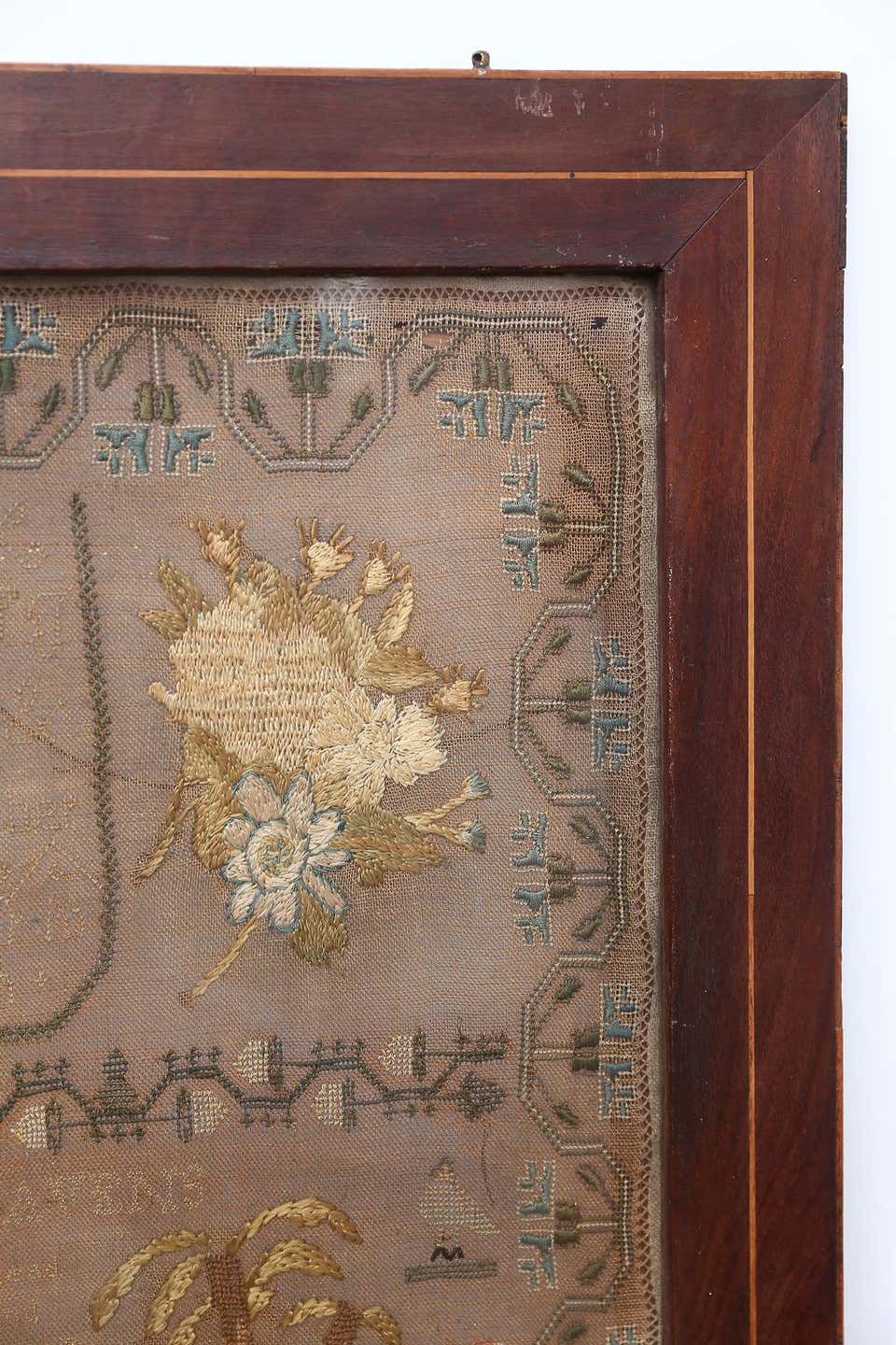 19th Century Framed Sampler