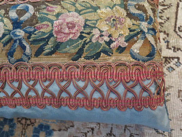 Tapestry Pillow 18th-Century