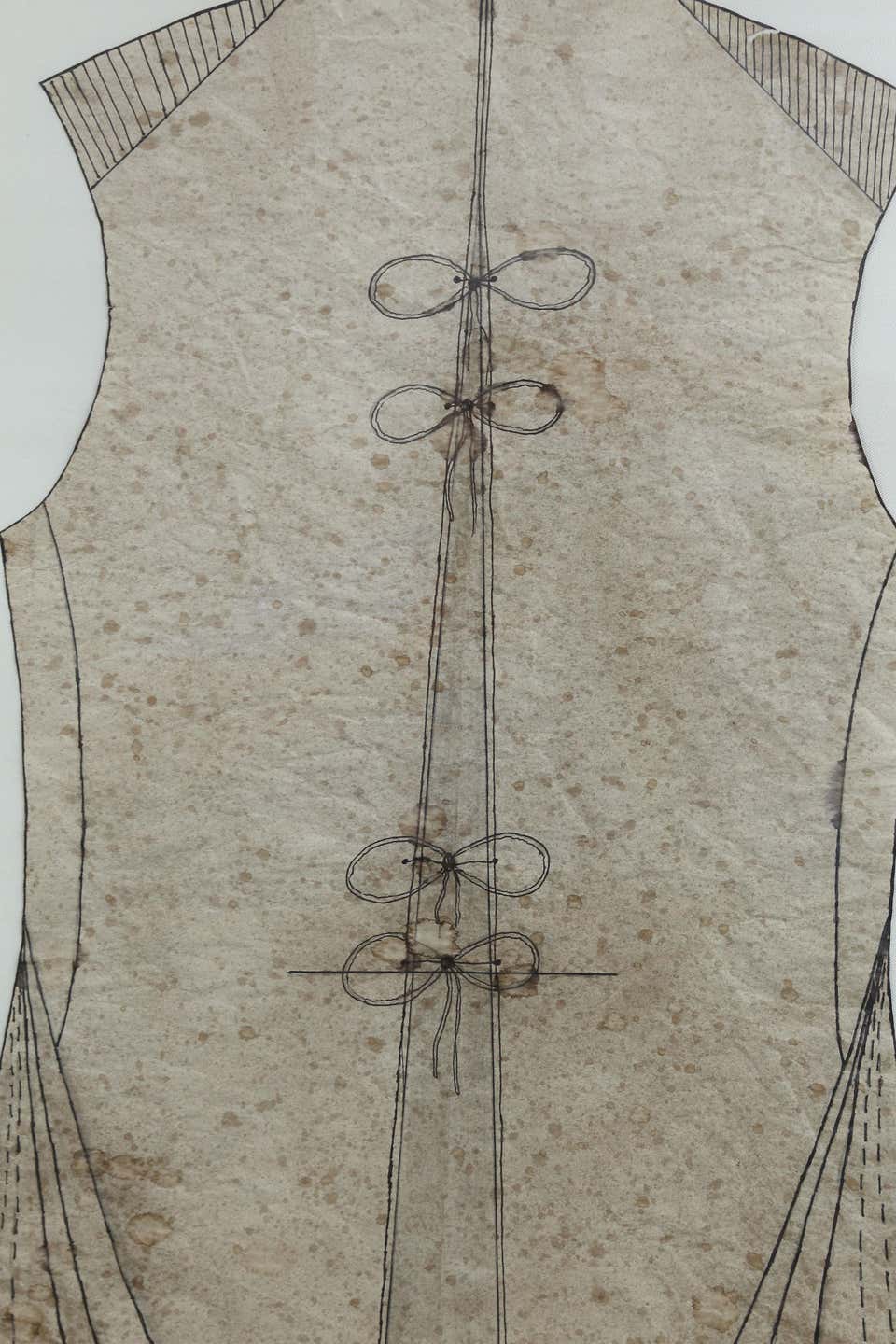 19th Century Framed Seamstress Template