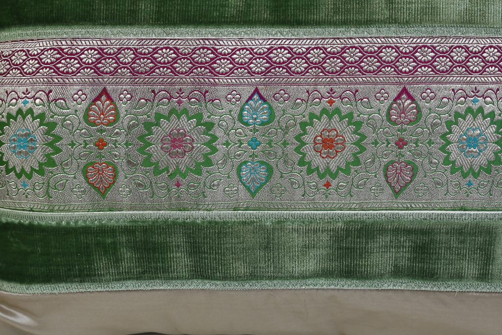 Vintage Sari Pillow