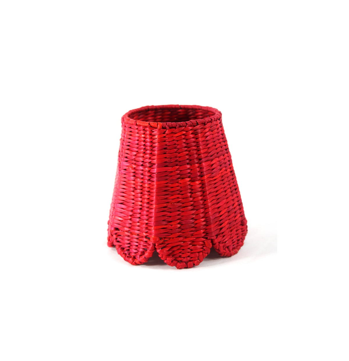 Woven Seagrass Shade Cover (Empire in Red)