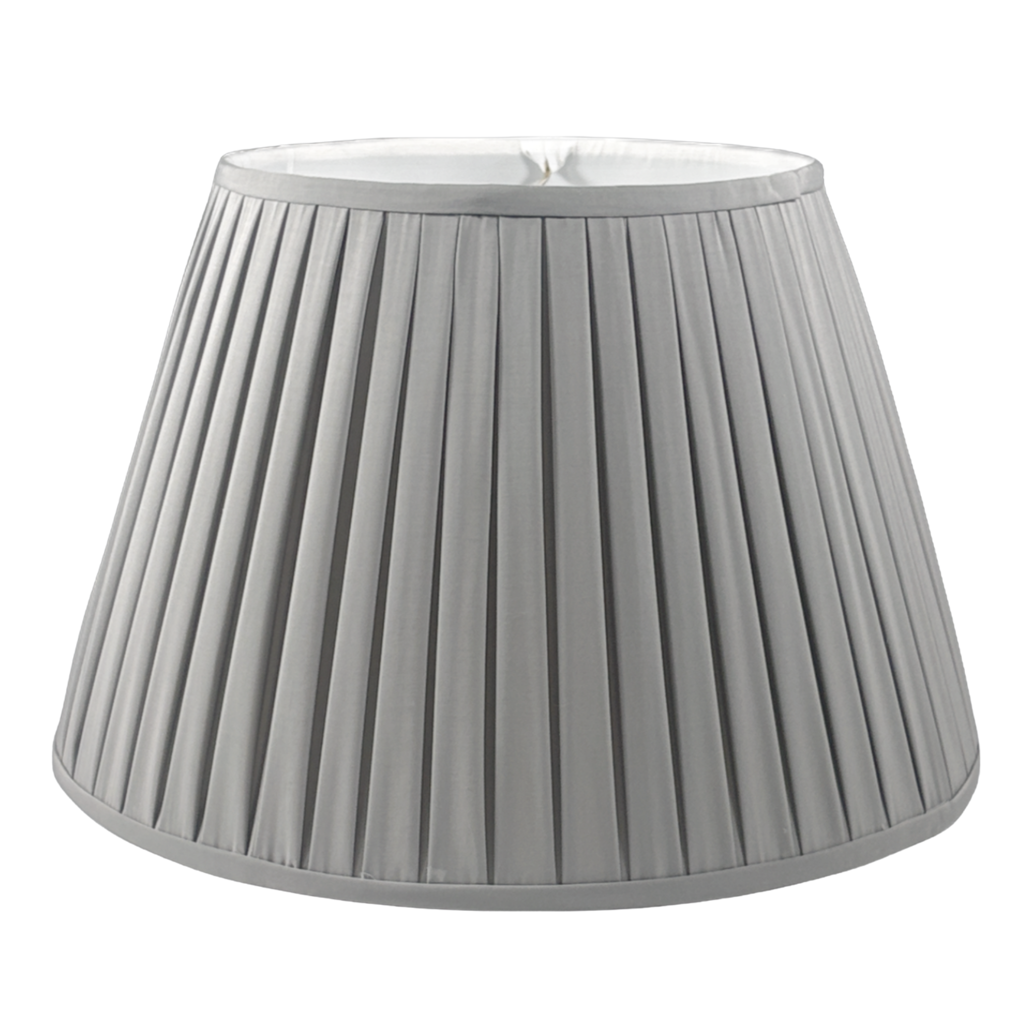 Fog Blue Pleated Lampshade