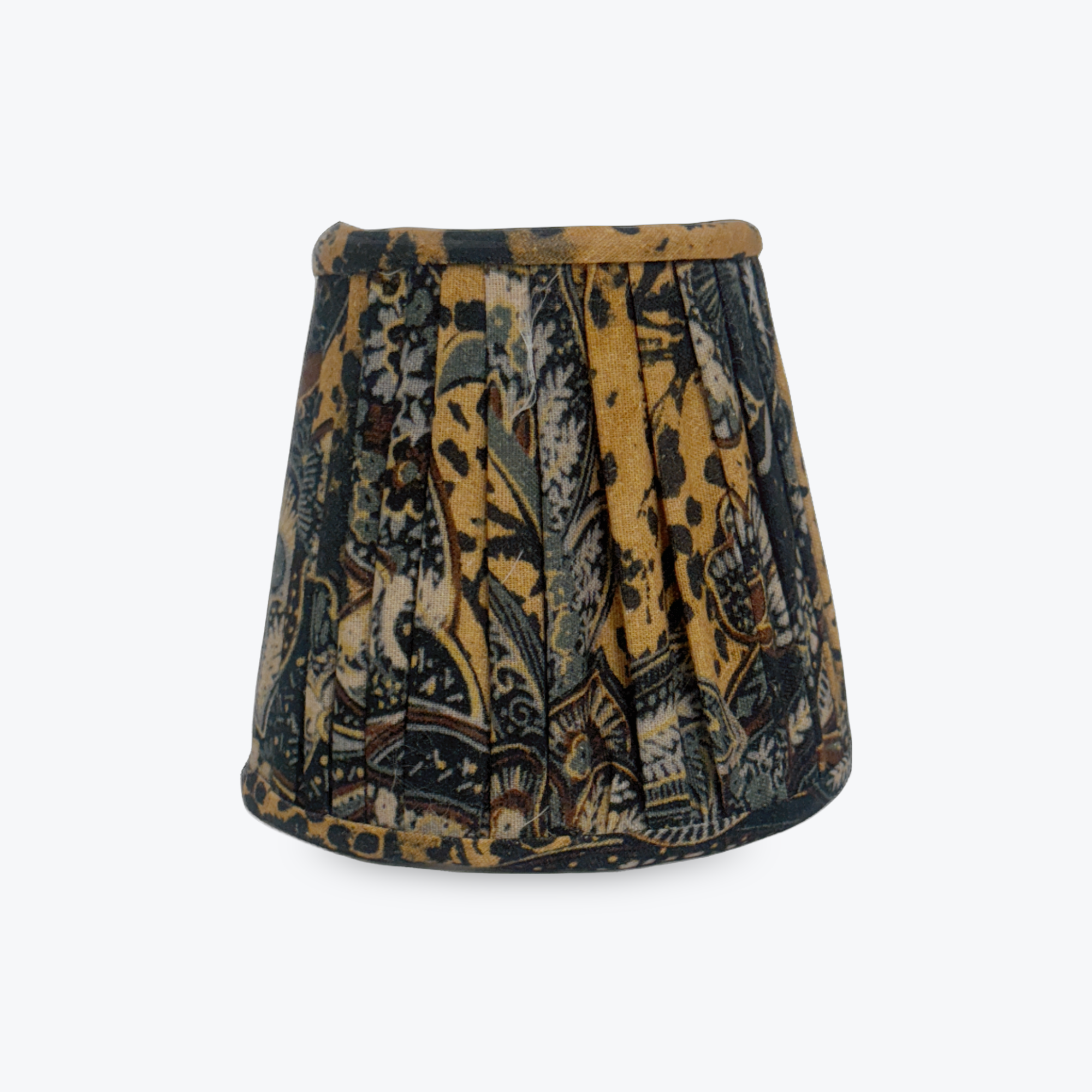 Leopard Blue Floral Shade Cover