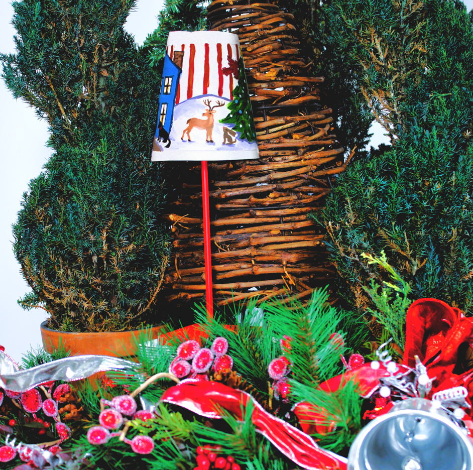 Christmas Shade Cover