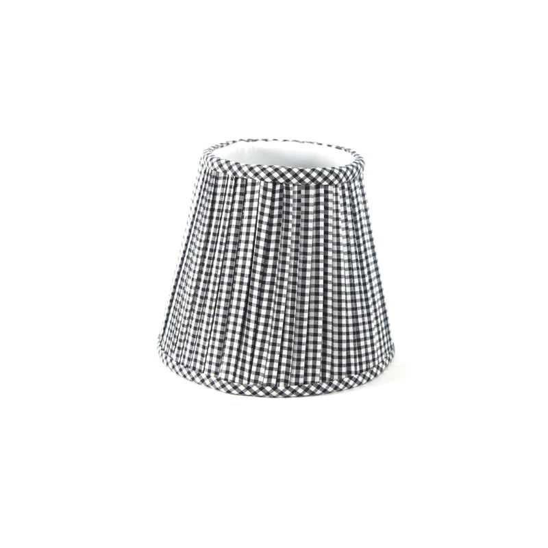 Gingham Shade Cover (Black)