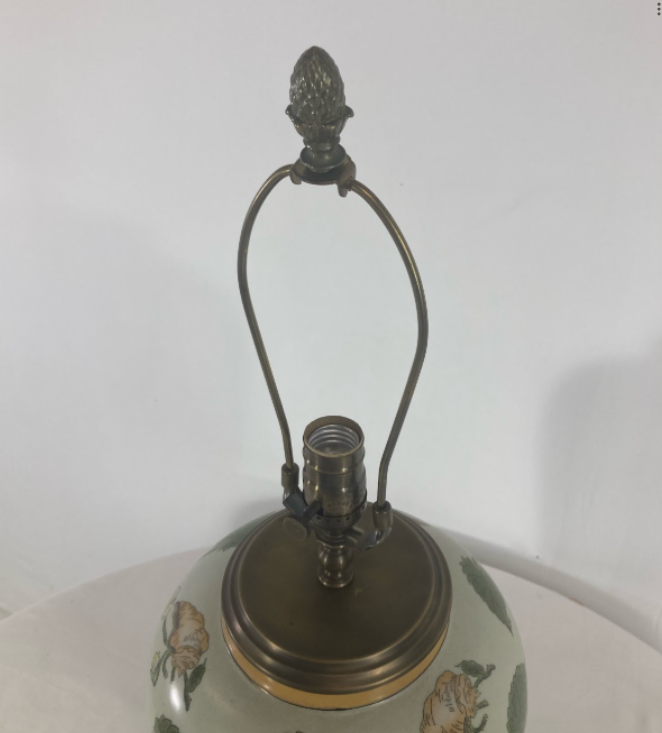 Pair of Decorative Ceramic Lamps