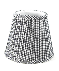 Gingham Shade Cover (Black)