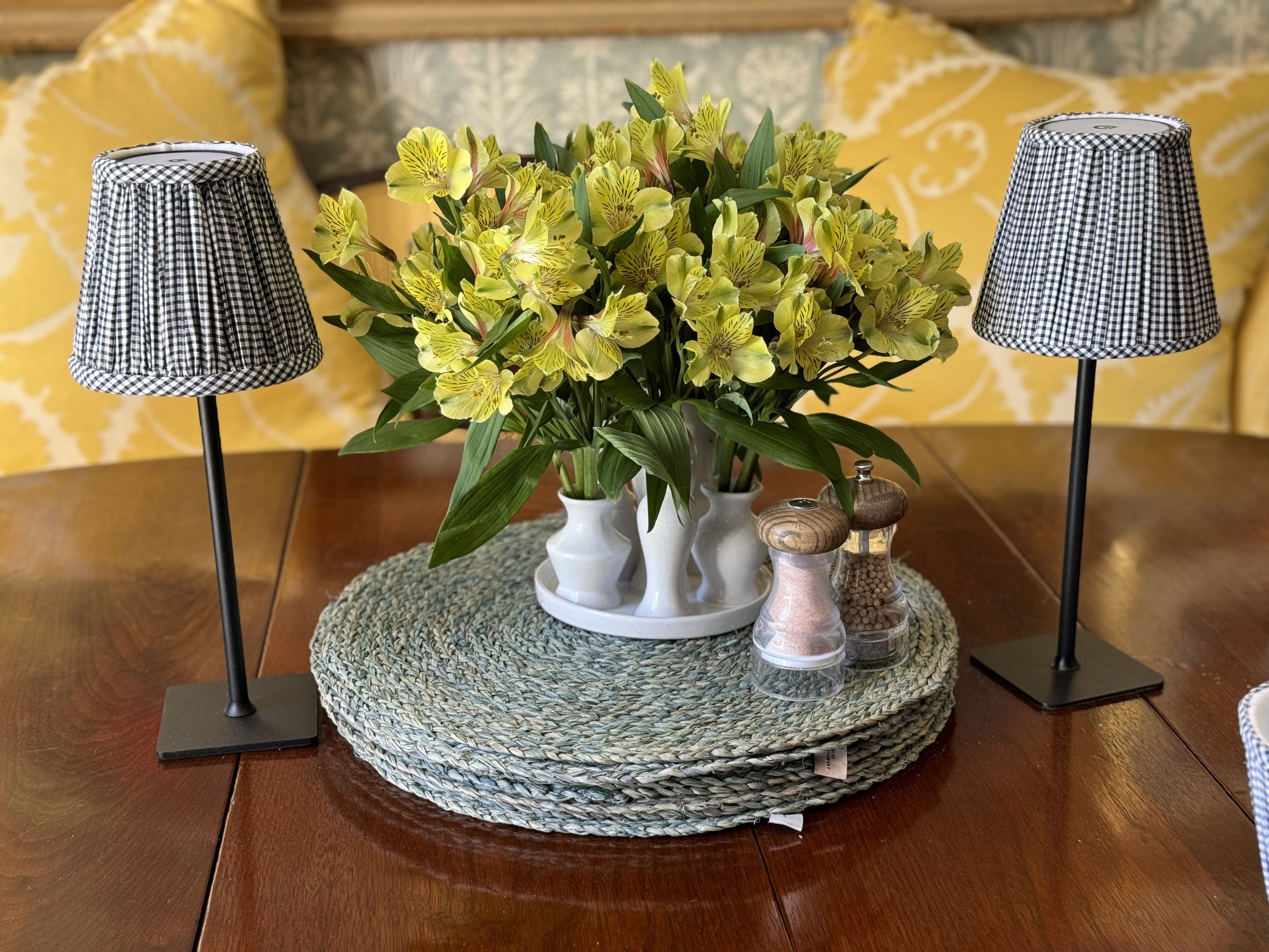 Maison Maison Design Gingham Empire Lampshade - Thumbnail 4