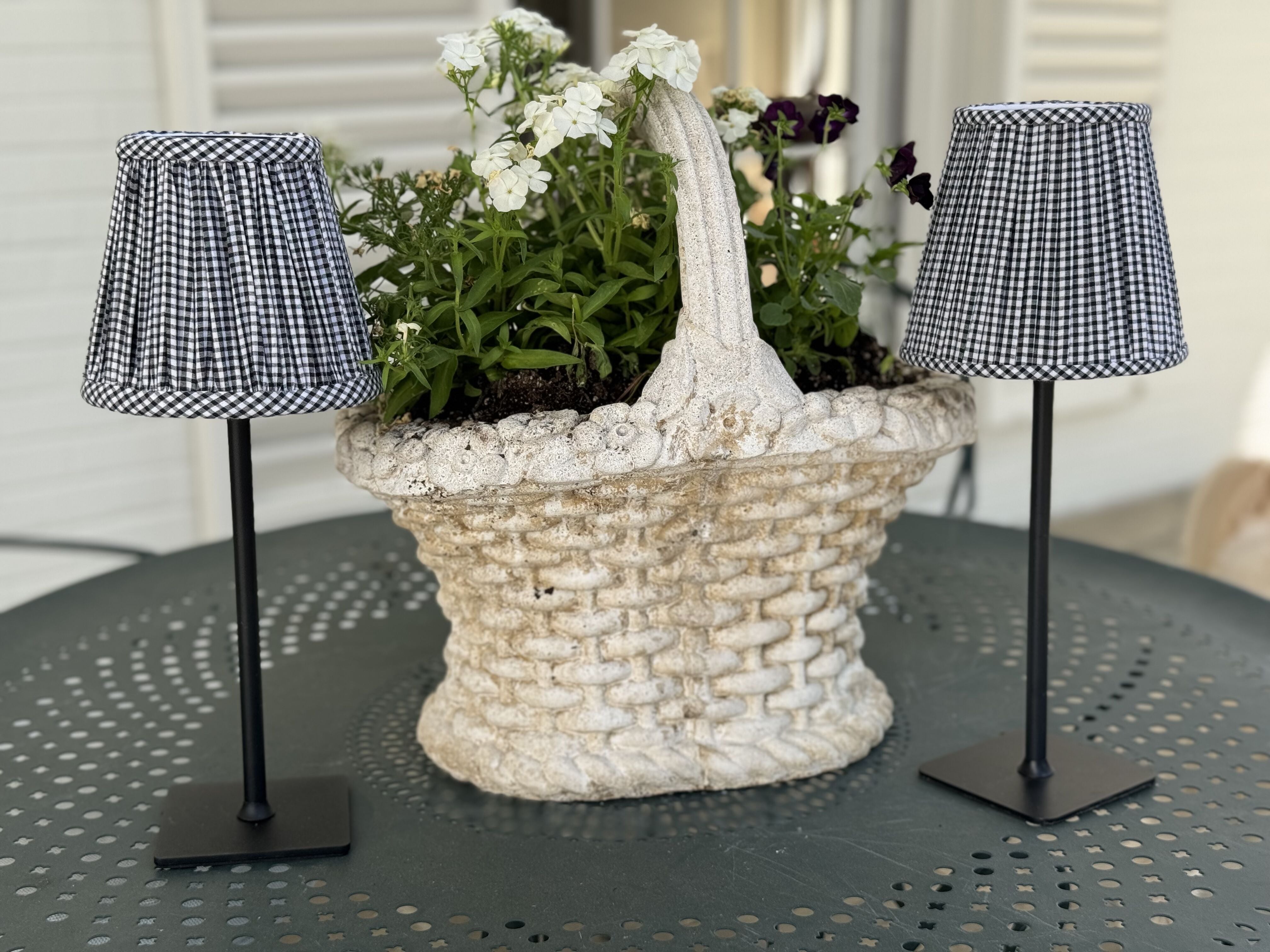 Maison Maison Design Gingham Empire Lampshade - Thumbnail 3