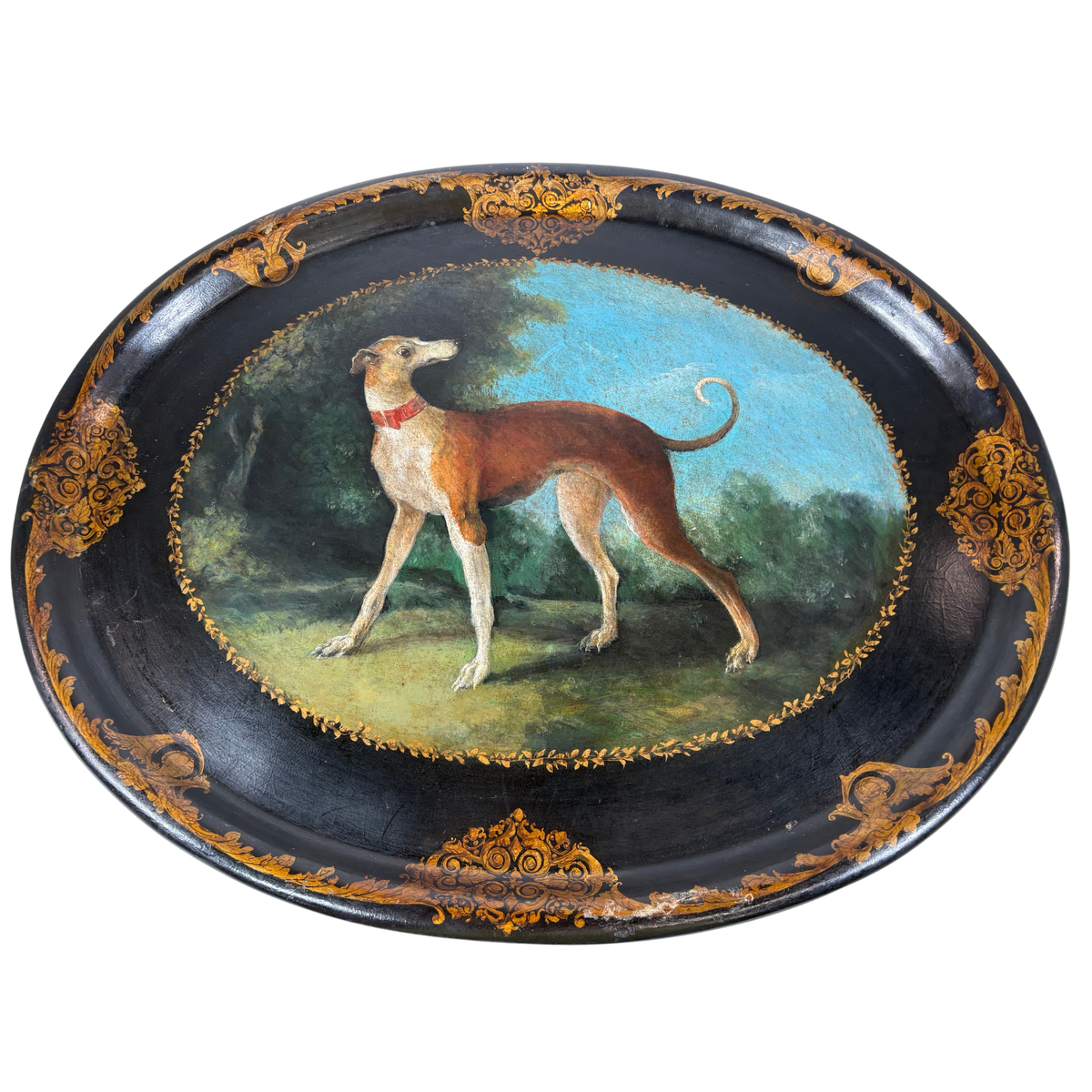 Whippet Dog Tray