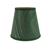 Small Empire Marble Shade in Hunter Green