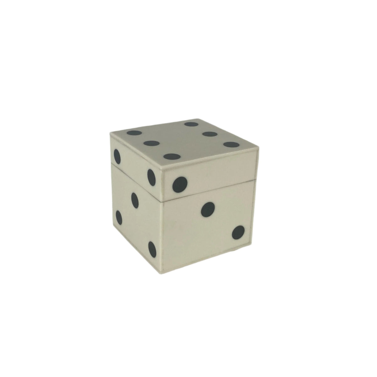 Large Die Cube with Dice