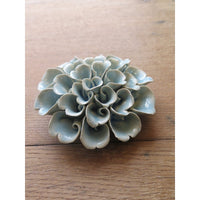 Light Blue Ceramic Flower