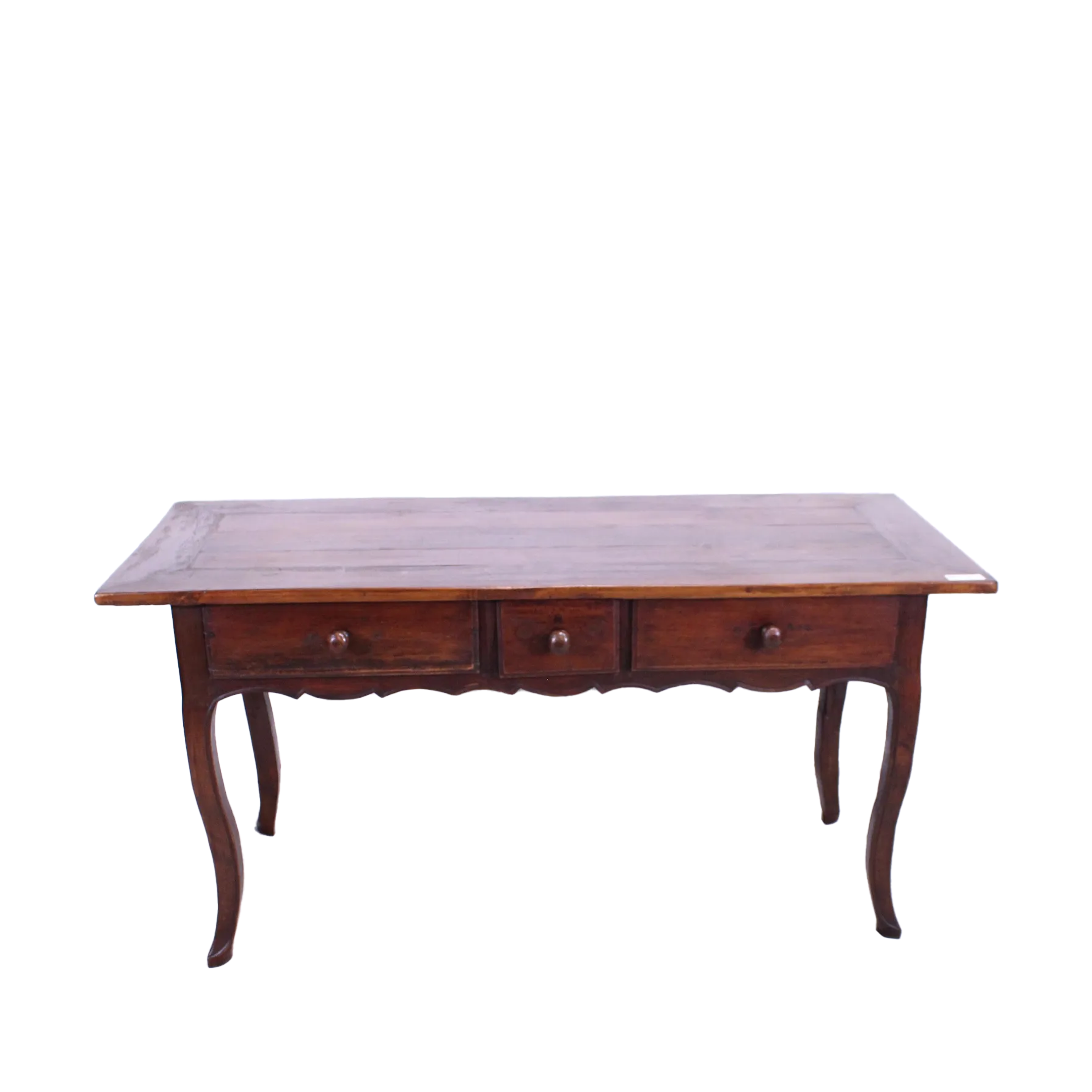 Louis XV Style Desk with Three Drawers