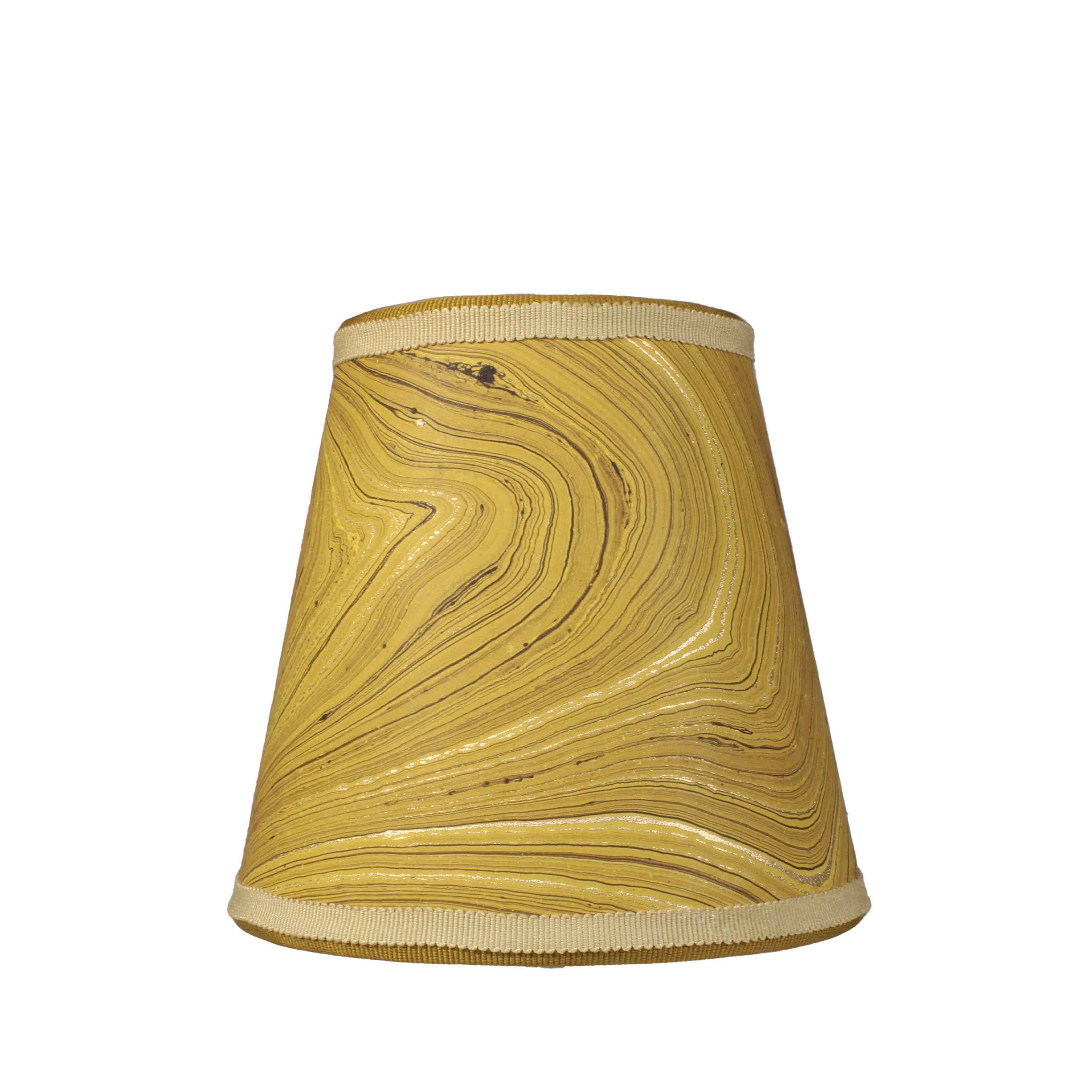 Small Marble Shade Cover in Ochre