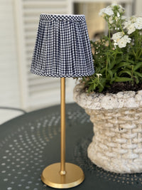 Maison Maison Design Shade Cover (Gingham in Navy)