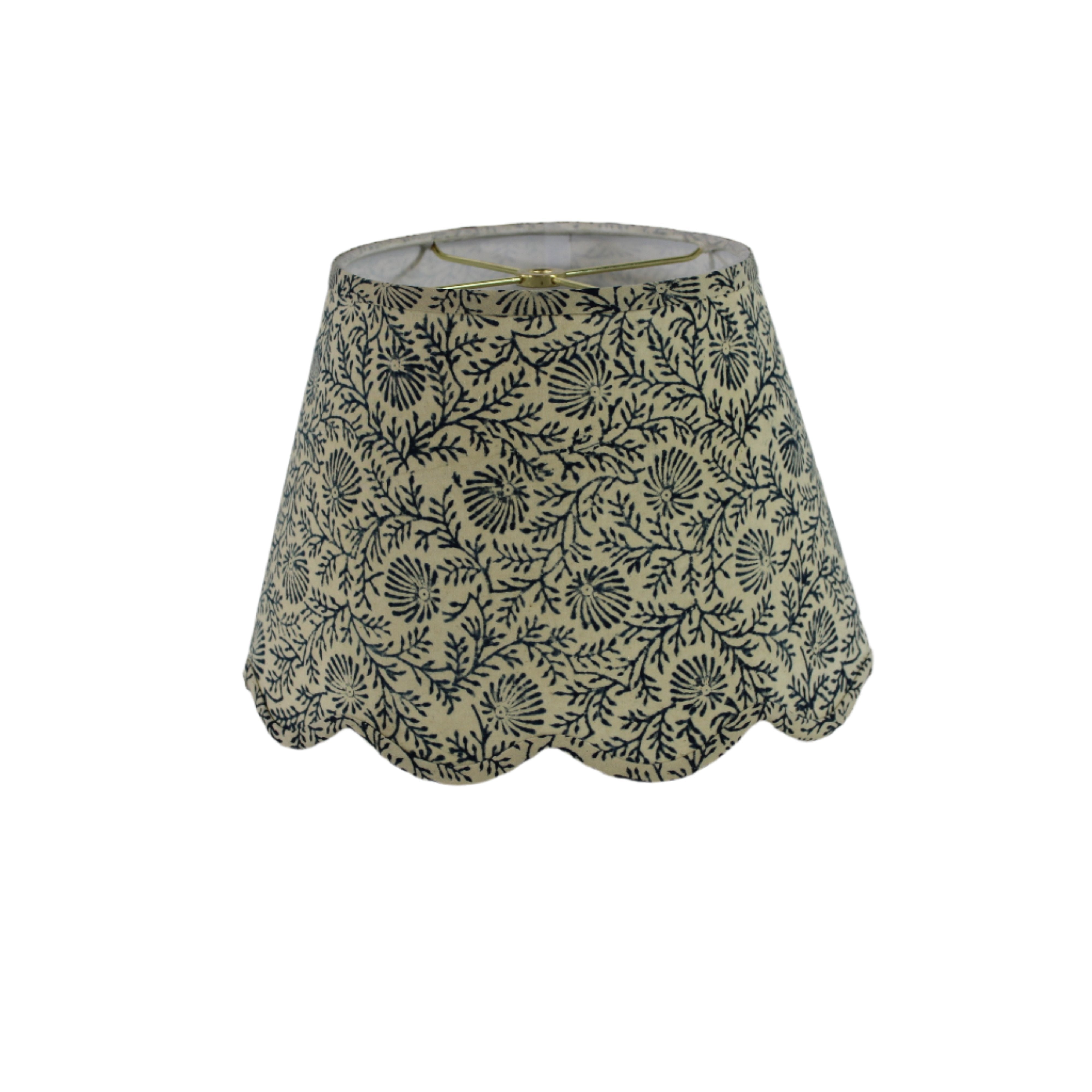 Maison Fabric Scalloped Shade