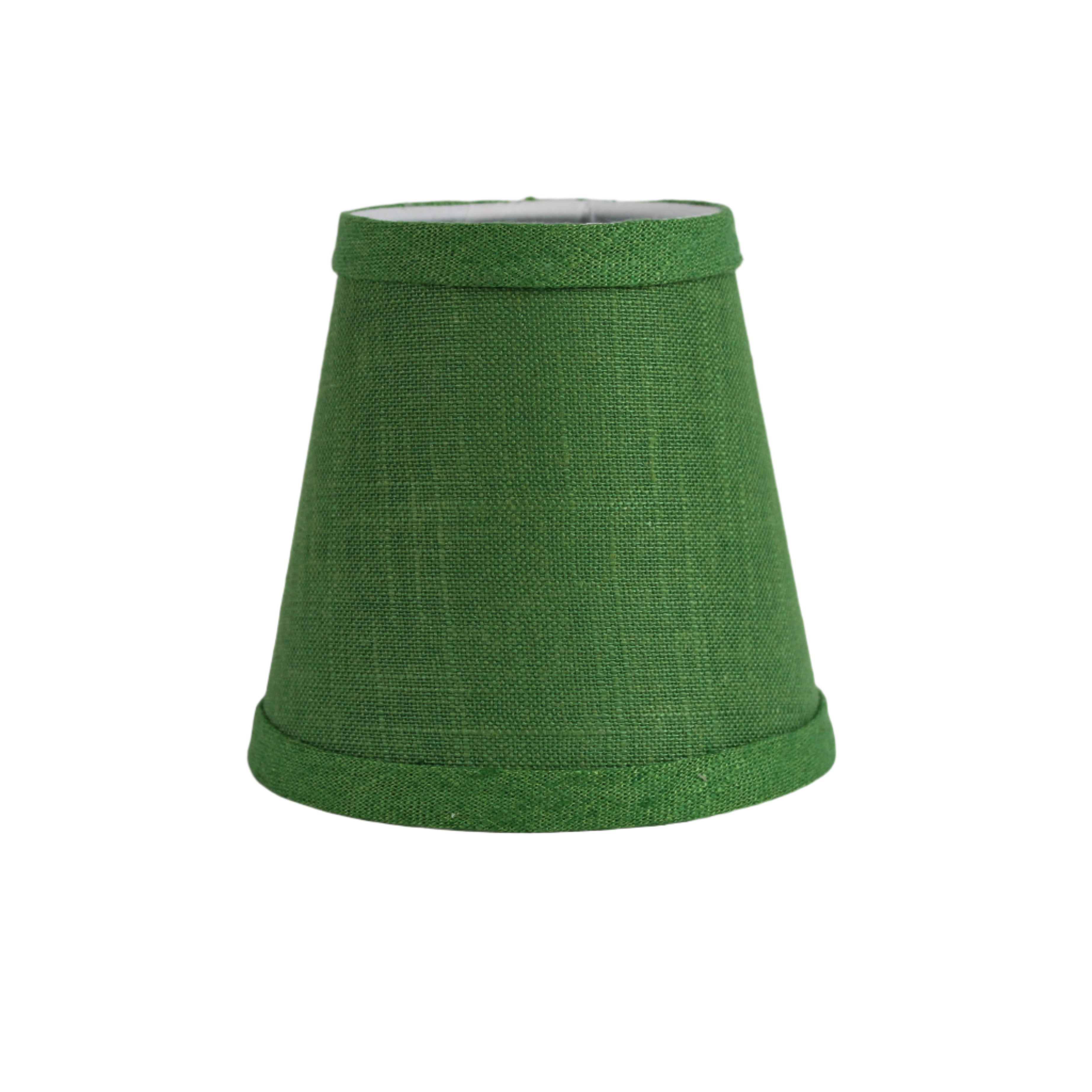 Small Linen Shade Cover in LS Fern Green