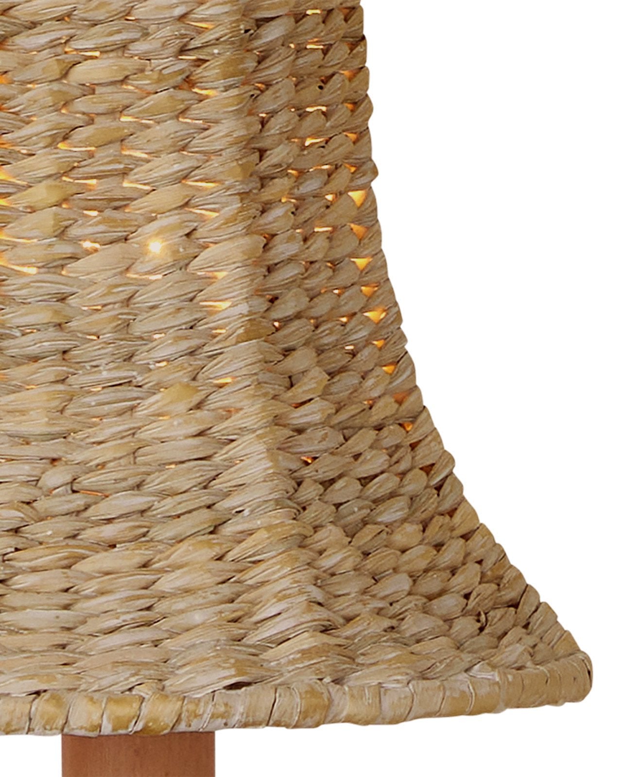 Bell Shaped Chandelier Shade Cover in Seagrass