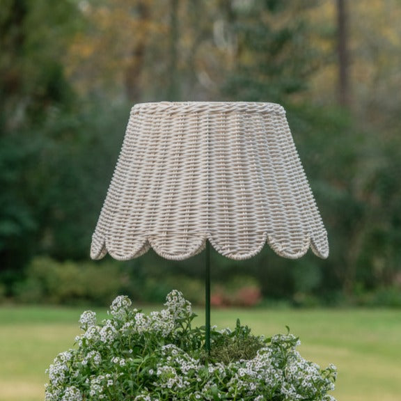 Rattan Lampshade (Scalloped)