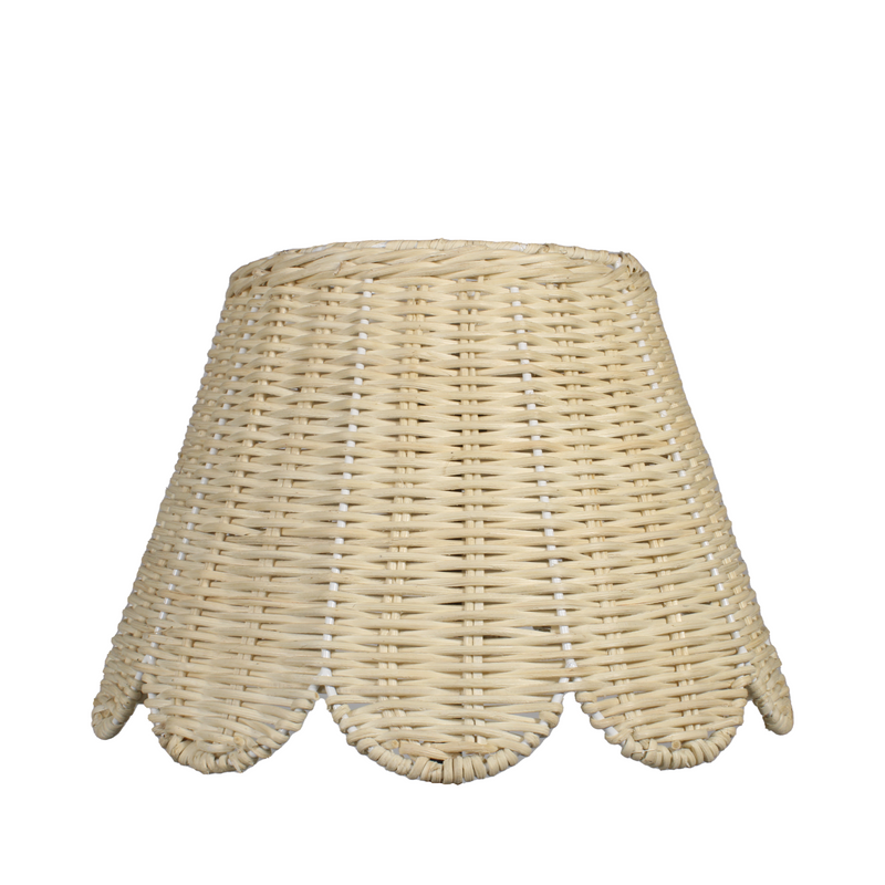 Rattan Lampshade (Scalloped)