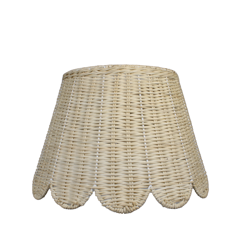 Rattan Lampshade (Scalloped)