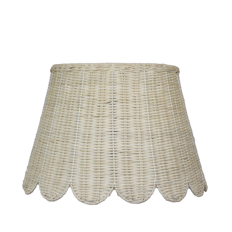 Rattan Lampshade (Scalloped)