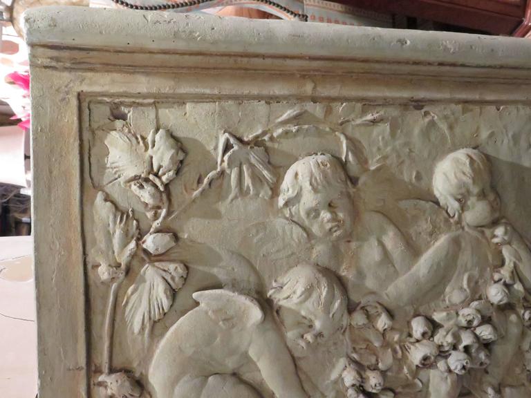 Cast Garden Relief Sculpture