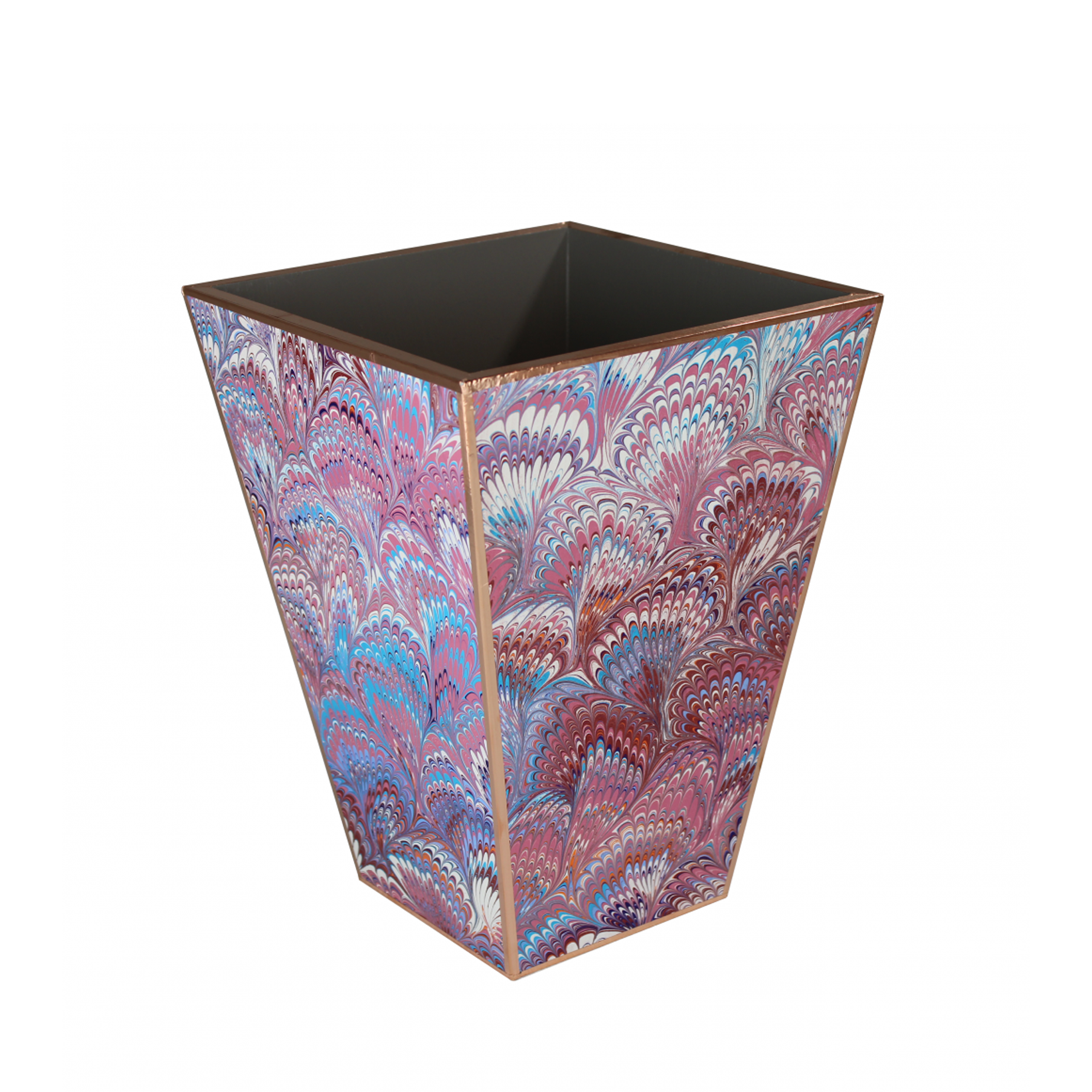 Marble Paper Wastebasket