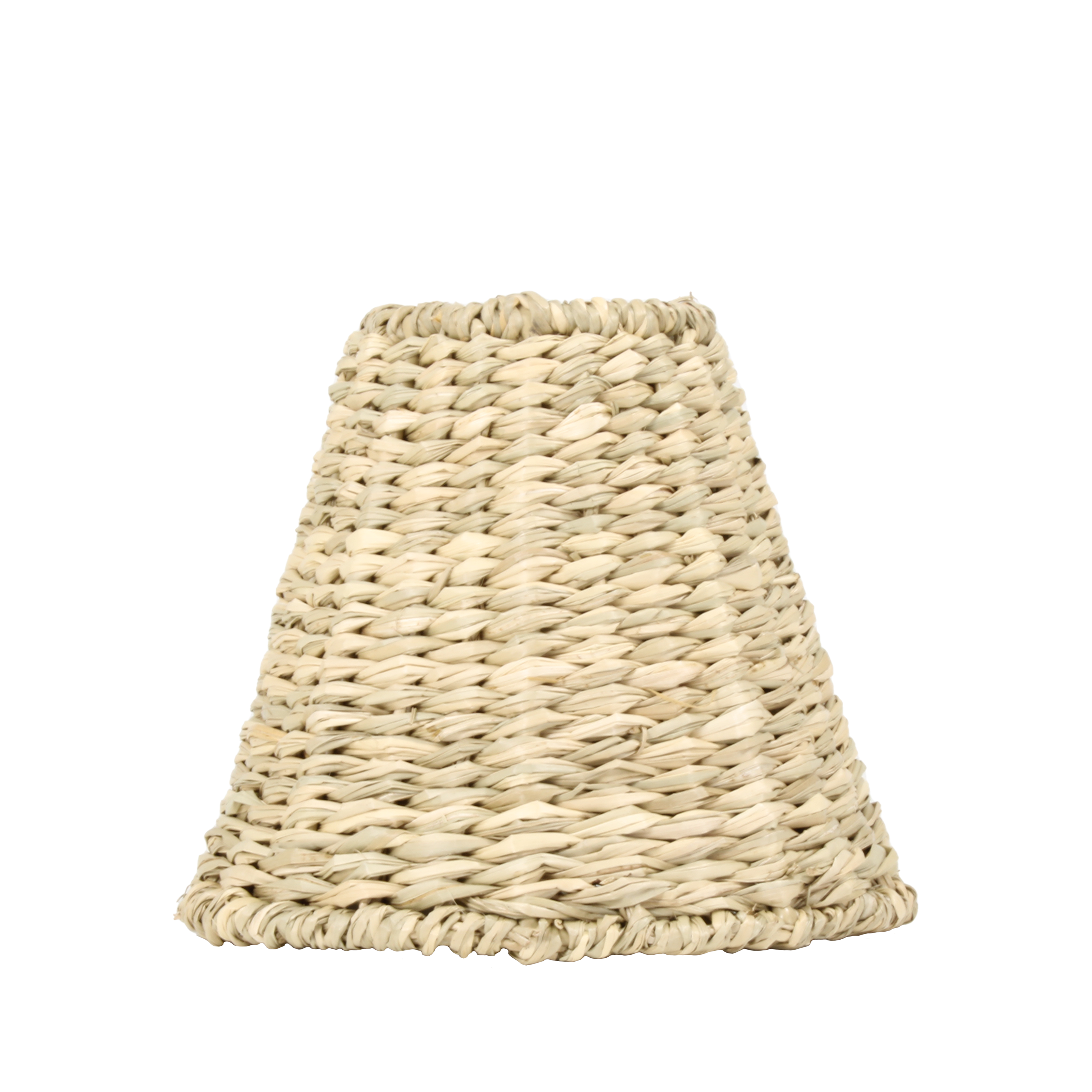 Petite Seagrass and Rattan Lampshades