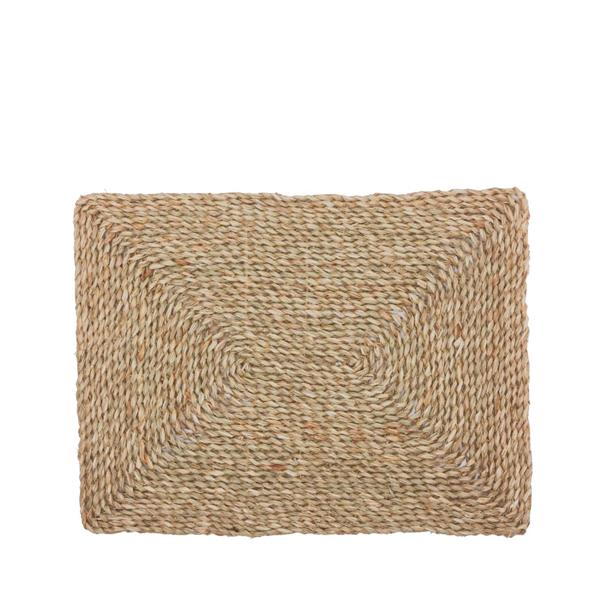 Set of 4 Rectangular Aged Seagrass Placemat