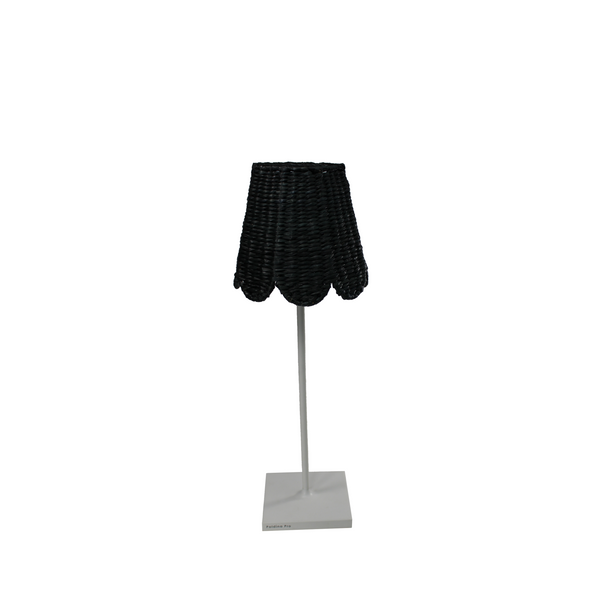 Small Seagrass Shade Cover (Scalloped in Black)