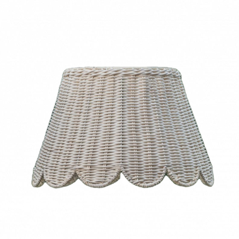 Rattan Lampshade (Scalloped)