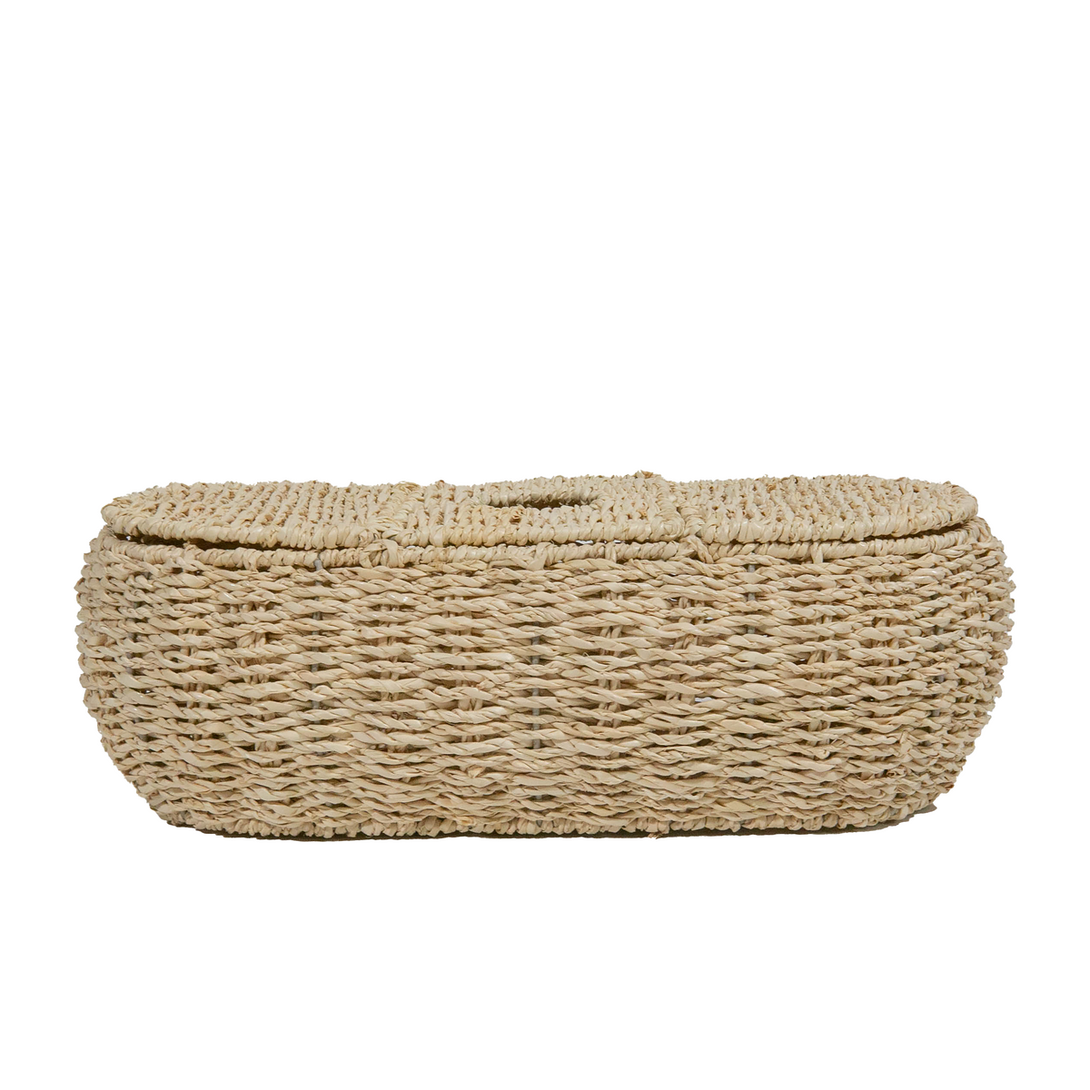 3 Part Tissue Basket in Twisted Seagrass
